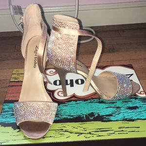 Sparkly pumps